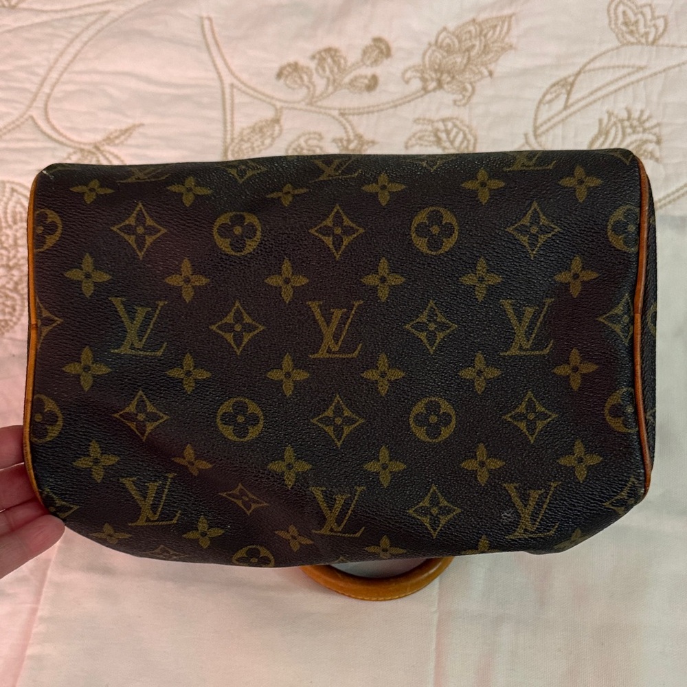 Louis Vuitton SP0025 Speedy 25 Brown Monogram Handbag - Picture 10 of 12